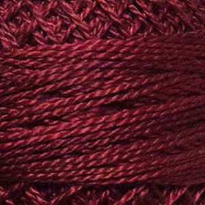 Valdani Garnets Rich Deep Burgundy Variegated Cotton Floss~O503~27 Meter Spool Balls 3 Strand Floss Thread