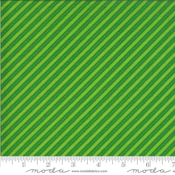 On the Go Collection Novelty Stay In Your Lane Light Green Yardage (44"/45") Wide by Stacy Iest Hsu for Moda Fabrics #20727 15 100% Cotton