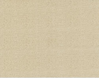 35 Inches Left! Thatched Collection Washed Linen Tan Yardage by Robin Pickens for Moda Fabrics #48626 158 (44&quot;/45&quot;) Wide 100% Cotton
