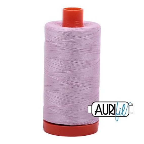 Aurifil Cotton Mako 2510 Light Lilac 50 wt Aurifil Cotton Mako 2510 Light Lilac 50 wt