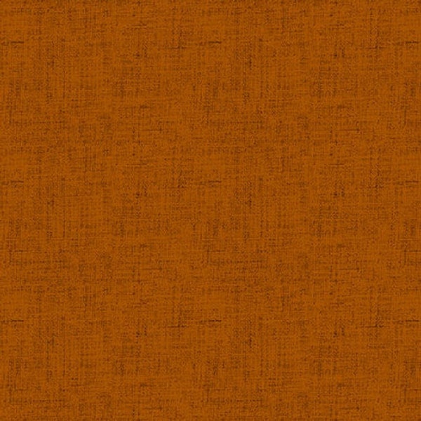 Timeless Linen Basics Collection Blender Rust Yardage by Stacy West for Henry Glass Fabrics (44" x 45") 1027-333 100% Cotton