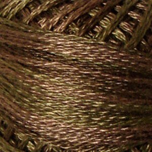 Valdani Dried Leaves Variegated Cotton Floss O574~27  Meters 3 Strand Floss Thread