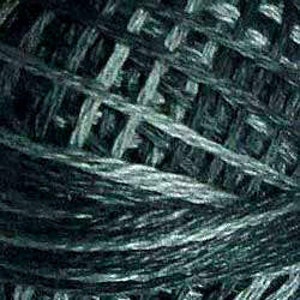 May include: A skein of dark teal yarn with a subtle shimmer, woven in a basket weave pattern.