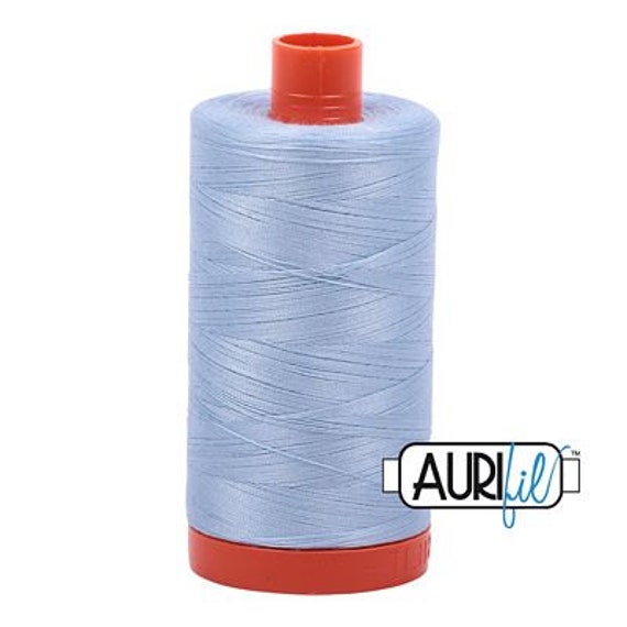 Aurifil Cotton Mako 2710 Light Robins Egg 50wt Aurifil Cotton Mako 2710 Light Robins Egg 50wt