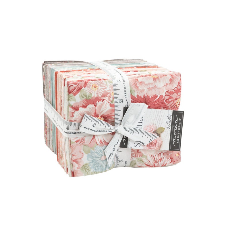 Sanctuary Collection Fat Quarter Bundle Precut~40 Count Precut Fat Quarters by 3 Sisters for Moda Fabrics #44250AB 100/% Cotton 18 x 22