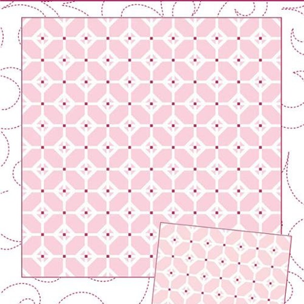 Fanciful Floor Machine Pieced Quilt Pattern Finished Quilt Size (95" x 95") Fat Quarter Friendly by Wendy Sheppard for Moda Fabrics WS-12