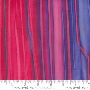 Chroma Batiks Collection Jewel Pink Batik Yardage by for Moda Fabrics (44&quot;/45&quot;) Width 100% Cotton #4366-29