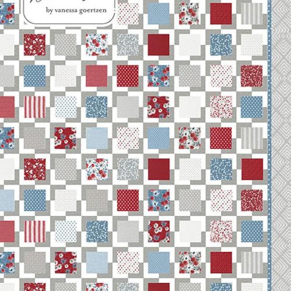 Iconic 2 Machine Pieced Quilt Pattern by Vanessa Goertzen of Lella Boutique~Finished Quilt Size: (66 1/2" X 72 1/2"~LB-227