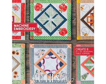 Kimberbell Cuties Volume 2 July-December Machine Embroidery Version Pattern Book w/ CD Included by Kimberbell #KD5121