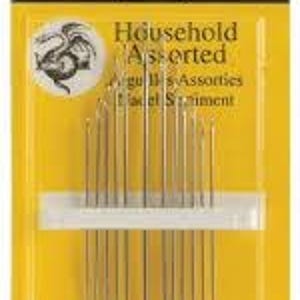 Household Hand Needles Assorted Sizes - John James (12 Count Pack)