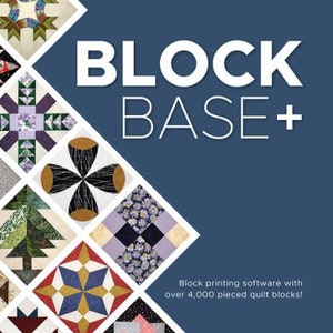 Block Base + Software for Windows & Mac by Electric Quilt