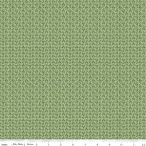Home Town Holiday Ivy Lettuce Yardage (43&quot;/44&quot;) Wide by Lori Holt for Riley Blake Designs C14910-LETTUCE 100% Cotton