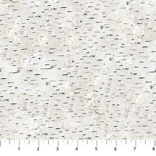 Whitetail Woods Collection Aspen Bark Grey Yardage 43"/44" by Jack Hagerman for Northcott Fabrics  #DP-24889-91 100% Cotton~