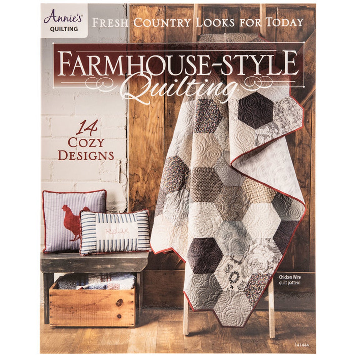 Farm House Style Quilting Book by Annie's Quilting 14 Cozy Etsy