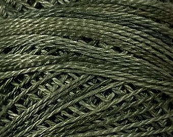 Valdani Crispy Leaf Variegated Cotton Floss 27  Meters~ 3 strand Floss~0575