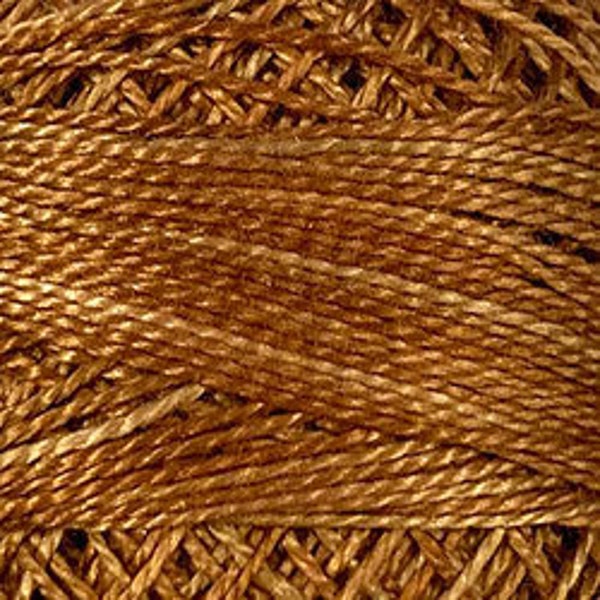 Valdani Tea Honey Variegated Cotton Floss O571~27 Meters 3 Strand Floss Thread