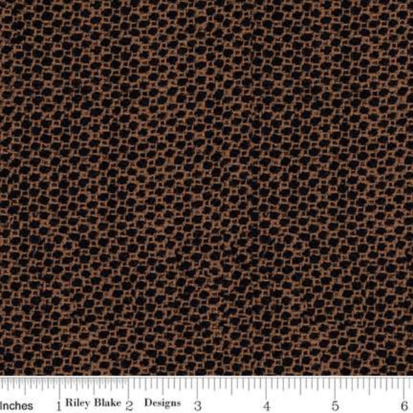 Stacy West Woven Wool Collection Dot Black Wool Yardage by Stacy West for Riley Blake Designs 54" Wide Wool W1101 BLACK 100% WOOL