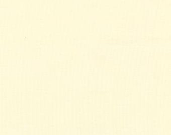 Bella Solids Collection Snow Yardage for Moda Fabrics #9900-11  100% Cotton 44"-45" Wide