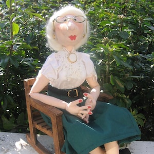 The Original Miss Street,  22 inch Character Cloth Doll Making Sewing Pattern by Raewyn Parker - Art Doll - PDF Instant Download - RH106E