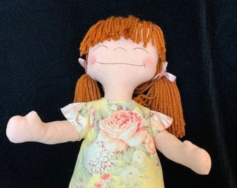 Fanny - 16" Cloth Doll Making Pattern by Arlene Cano - PDF Instant Download