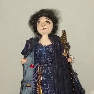 Dusty Moon,  Cloth Doll Sewing Pattern by Judy Skeel - PDF Instant Digital Download