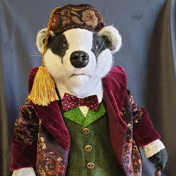 Badger Doll Etsy