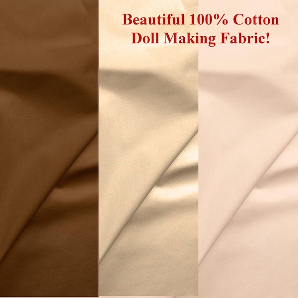 Doll Making Fabric Etsy