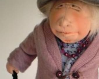 JM925E - Frumpy Grumps PDF Cloth Doll Making Pattern by Jill Maas