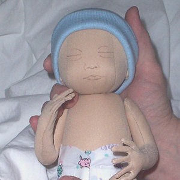 Preemie Doll Patterns – Cloth Doll Making Sewing Pattern - PDF Download