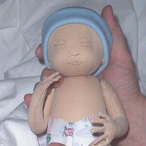 Preemie Doll Patterns Cloth Doll Making Sewing Pattern PDF Download image 2