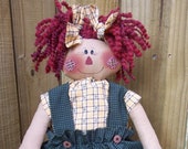 Sew Lucky Embroidery Raggedy Ann Patch Your Choice Of Sew On Or Iron On