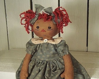 free raggedy ann doll pattern