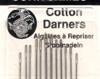 John James Assorted Darners Sizes 3-9  (12 pack)