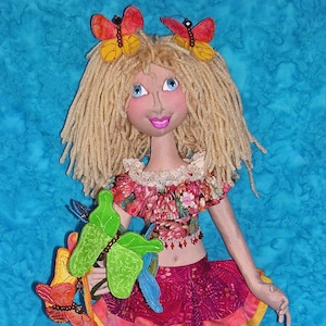NH704E – Summer Joy, Cloth Doll Pattern