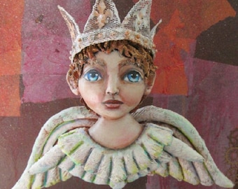 Doll Making Class, Shabby Chic Angel, Art Doll Project by Susan Barmore (PDF Download) - SE530E