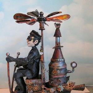 Doll Making Class, Steampunk Wenzel , Steampunk Art Doll Project by Susan Barmore (PDF Download) - SE510E