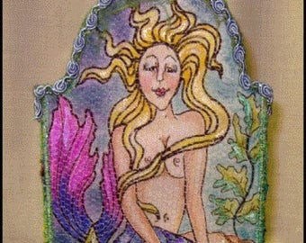 PL832E – Mermaid Fabric Box, Online PDF Download Class by Patti LaValley