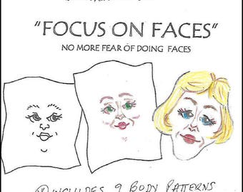 KK701E – Focus on Faces, PDF Tutorial Download - Doll Face Making