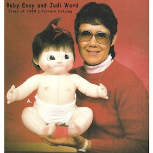 Baby Easy ~ Vintage 25" Cloth Baby Doll Making E-Pattern  - Download Sewing Pattern, A Judi Ward Original Design