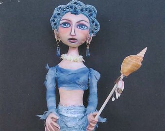 SE444 - Patrón de muñeca de tela de caballo de agua, patrón de muñeca de tela de costura - Descarga PDF por Susan Barmore