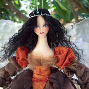 PM813E -  Ethereal Faerie Queen Maeve,  Fairy Art Doll Sewing Pattern - PDF Download by Paula McGee