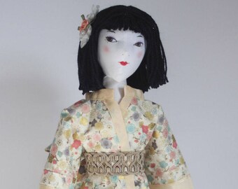 RC605E - Patrón de costura para muñeca de trapo "Yuki" – Descarga en PDF Patrón para hacer muñecas