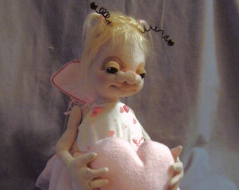 SH922E - Lacey, 8 "" Love Bug Stoffpuppe Herstellung Schnittmuster - PDF Instant Download von Shelley Hawkey von Abra Creations
