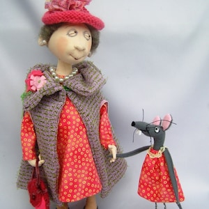JM933E - Maisie & Meridith, Cloth Doll Making Sewing Pattern PDF