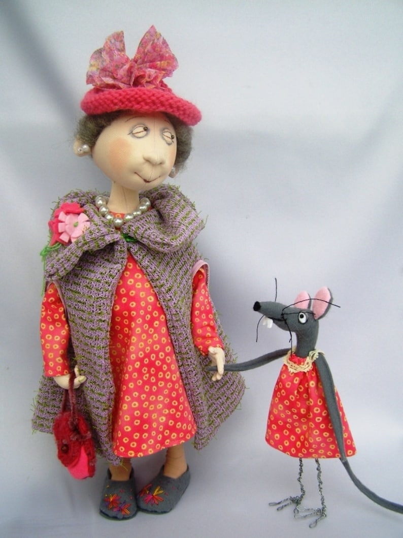 Cloth Doll Making Sewing Pattern PDF Maisie /& Meridith JM933E