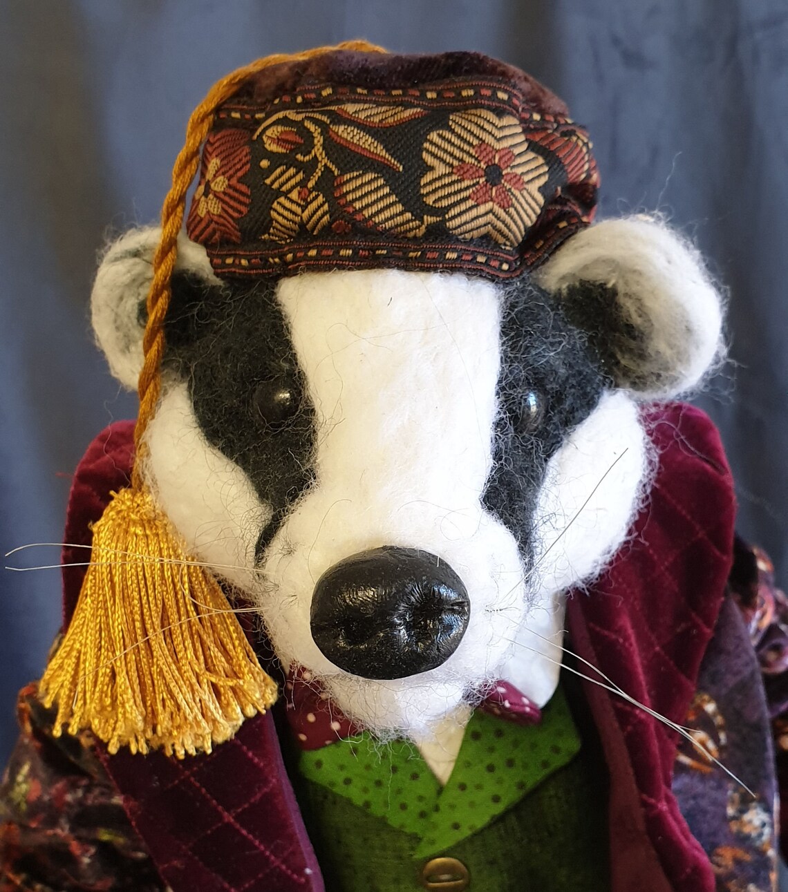 SR847E Badger Storybook Cloth Doll Making Sewing Pattern Etsy