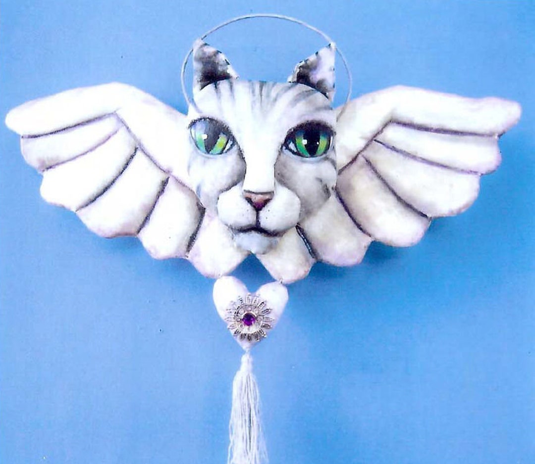 SE765E Victorian Cat Doll/animal Art Pattern PDF Download Etsy