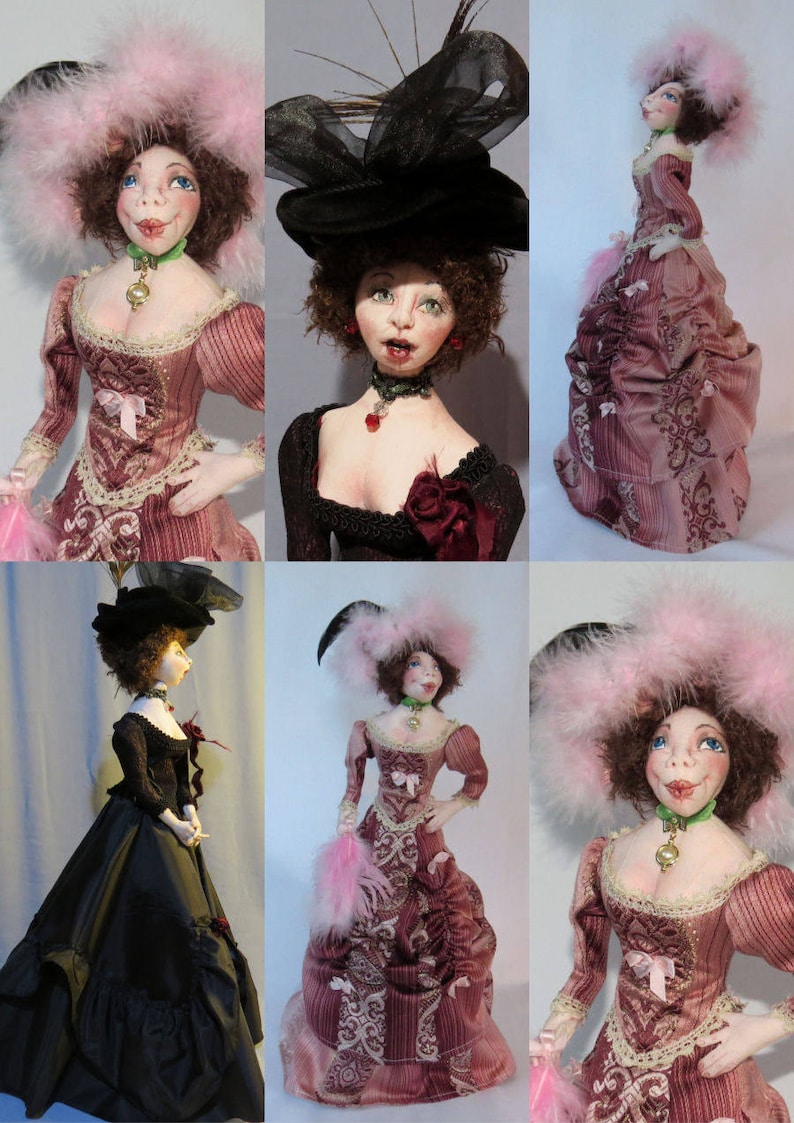 SM910E Hello Dolly! Cloth Doll Pattern