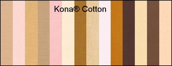 Doll Making Body and Skin Fabric - 100% cotton - Kona Cotton Fabric Solid Colors by Robert Kaufman - 1 Yard - Quality Woven Sewing Fabric