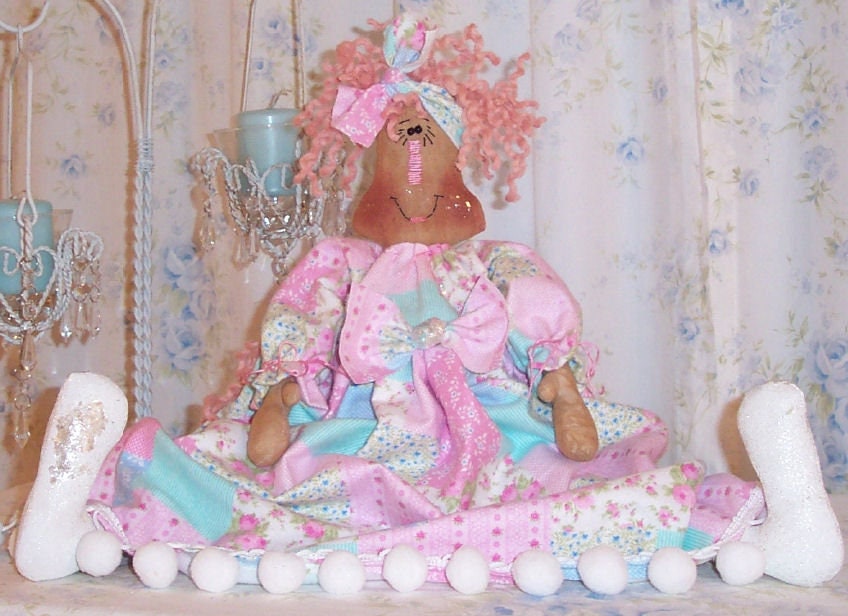 RP190E - Shabby Shelly, Raggedy Ann Cloth Doll Schnittmuster von Michelle Allen von Raggedy Pants Designs - PDF Download